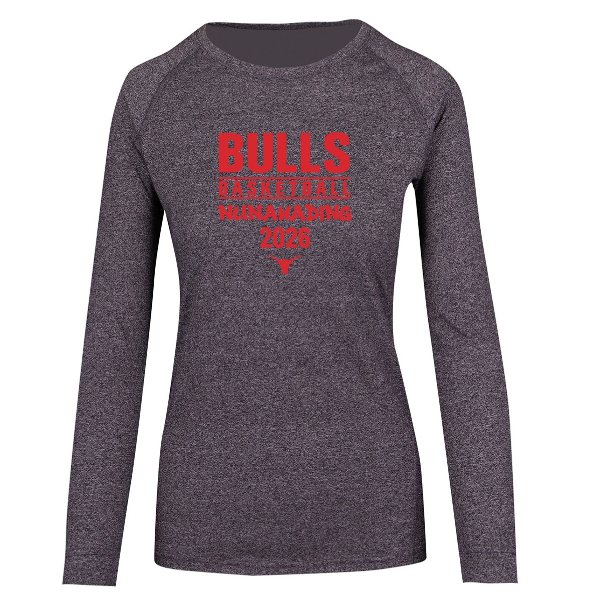 Picture of Bulls "Nunawading 2026" Ladies Long Sleeve T-Shirt